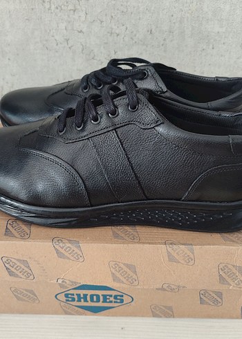 Siyah Bağcıklı Erkek Günlük Ayakkabı - Görsel 4