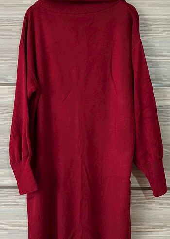 LC Waikiki Bordo Uzun Kollu Fermuarlı Kadın Tunik