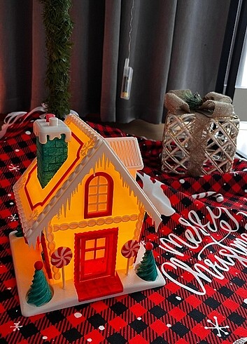  Beden 3D baskı yılbaşı evi