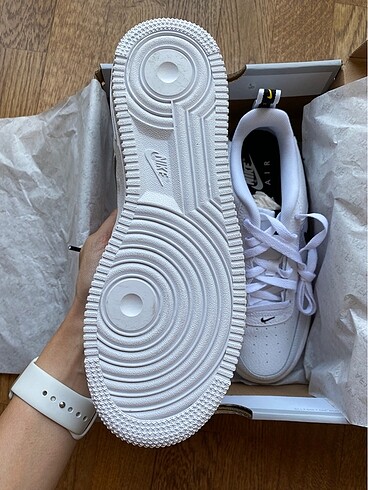 38.5 Beden beyaz Renk Sıfır Nike Air Force sneaker