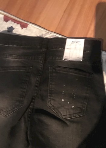 LC Waikiki Siyah Kadın Kumaş Pantolon, Yırtmaçlı, Midi Boy