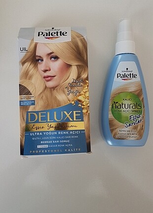 Palette Deluxe Yoğun Renk Açıcı ve Renk açıcı sprey