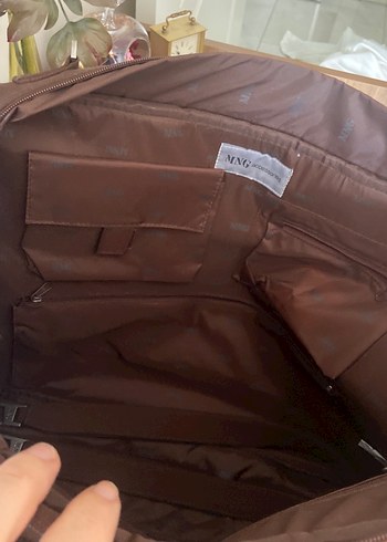 Beden Mango Kahverengi Laptop Çantası