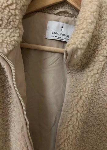 Kadın Bej Peluş Rahat Ceket - Görsel 4