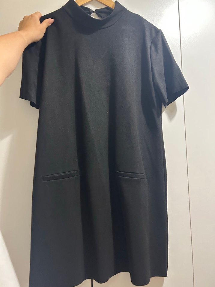 Siyah Midi Kadın Triko Elbise - Görsel 2