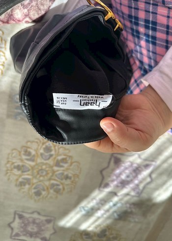 Deri şort - Görsel 5