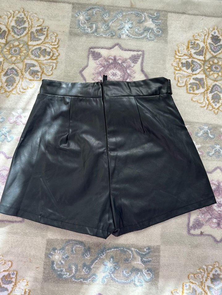 Deri şort - Görsel 2