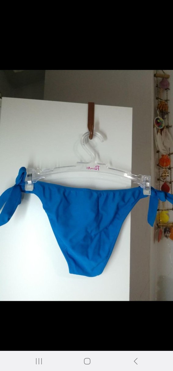 Kadın Çok Renkli Bağlamalı Bikini Altı - Görsel 4