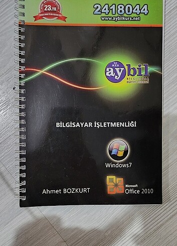  Beden Renk Bilgisayar kullanım kitabı 