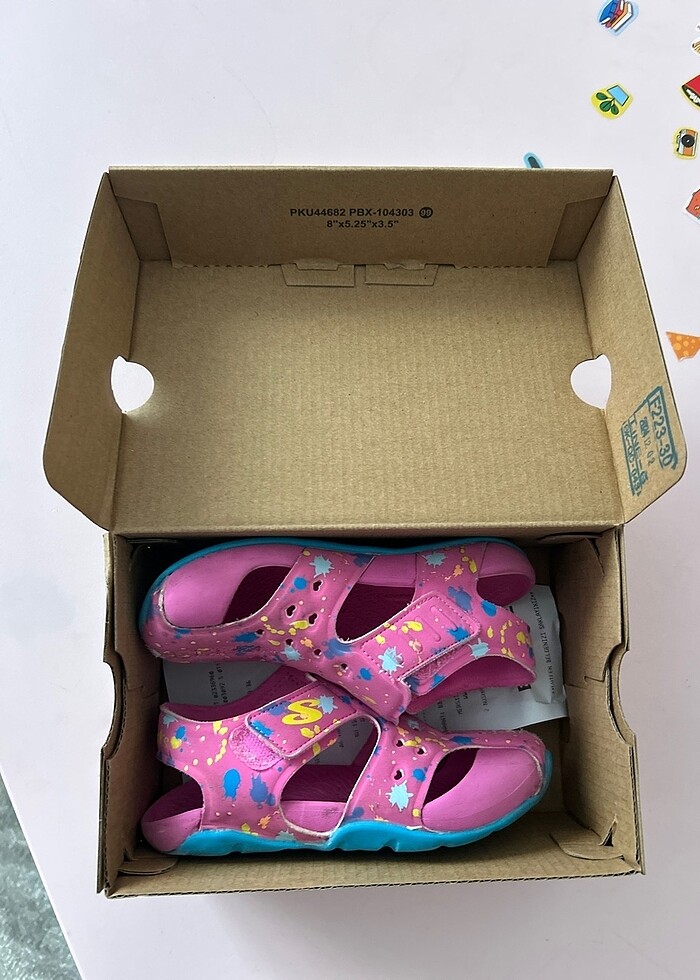 Skechers kız çocuk sandalet - Görsel 4