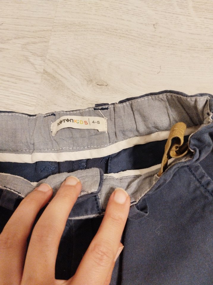 Erkek Kot Cep Detaylı Bol Kesim Şort - Görsel 2