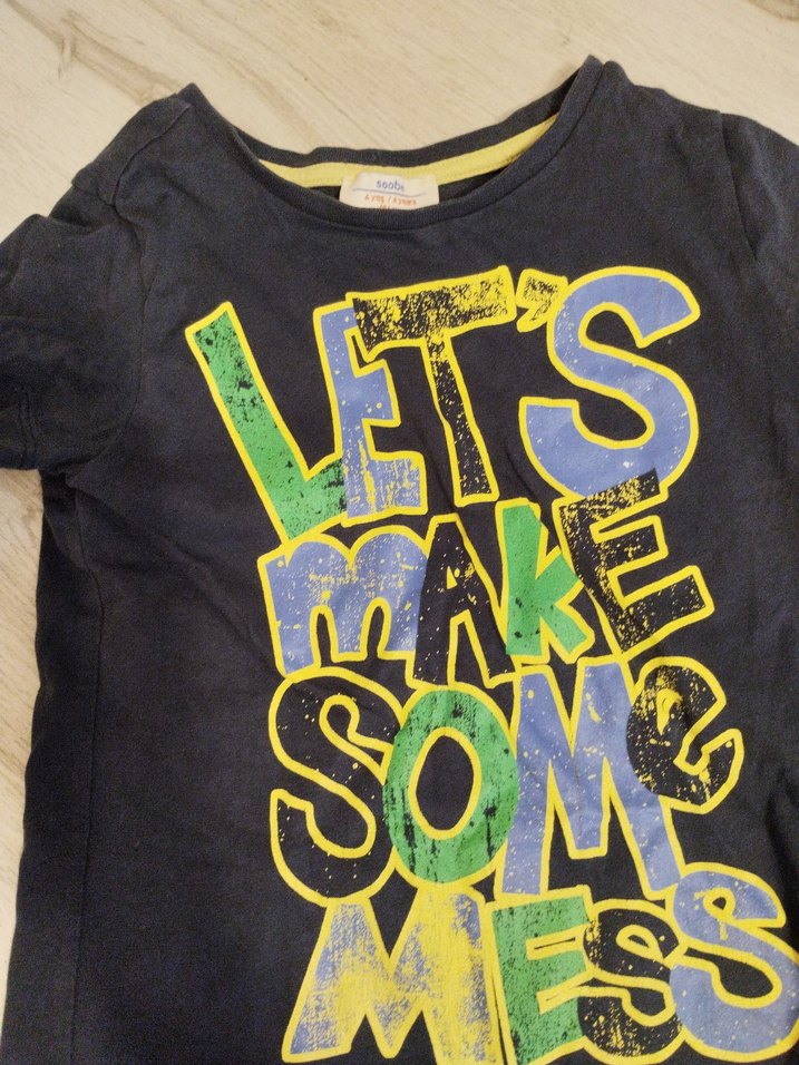 4 adet Renkli Baskılı Erkek Tişörtü, Rahat Kesim - Görsel 3