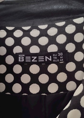 Uzun Puantiyeli Kadın trench - Görsel 7