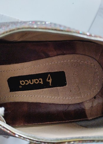 Parlak Pembe Simli Sneakers - Görsel 6