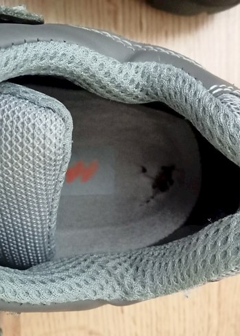 Gri Erkek Demir Outdoor Ayakkabısı Cırt Cırtlı - Görsel 3