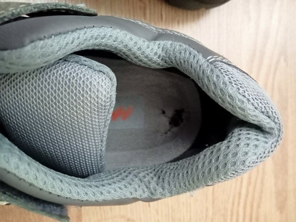 Gri Erkek Demir Outdoor Ayakkabısı Cırt Cırtlı - Görsel 3