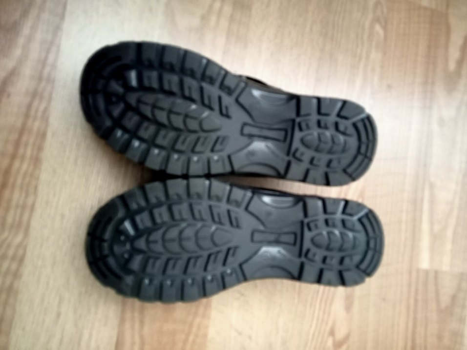 Gri Erkek Demir Outdoor Ayakkabısı Cırt Cırtlı - Görsel 2