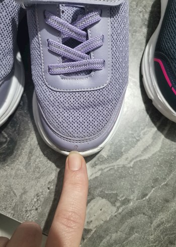 Renkli Çocuk Spor Ayakkabısı Velcro - Görsel 8