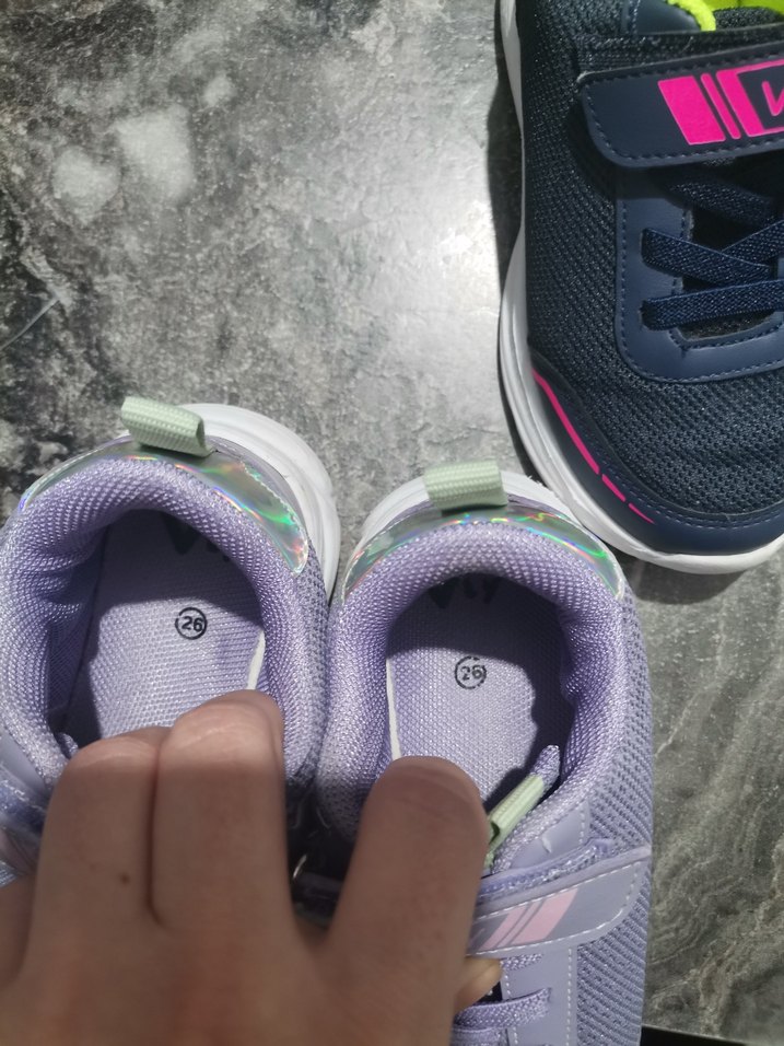 Renkli Çocuk Spor Ayakkabısı Velcro - Görsel 5