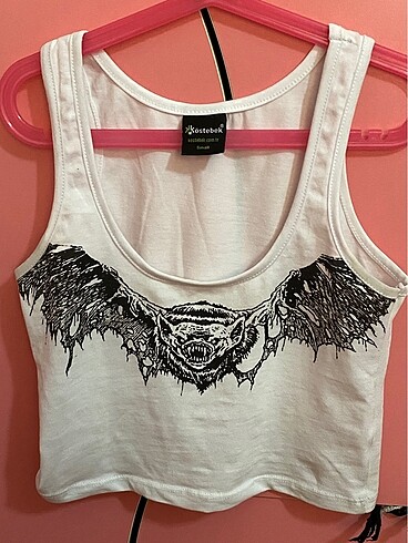 s Beden yarasa crop top