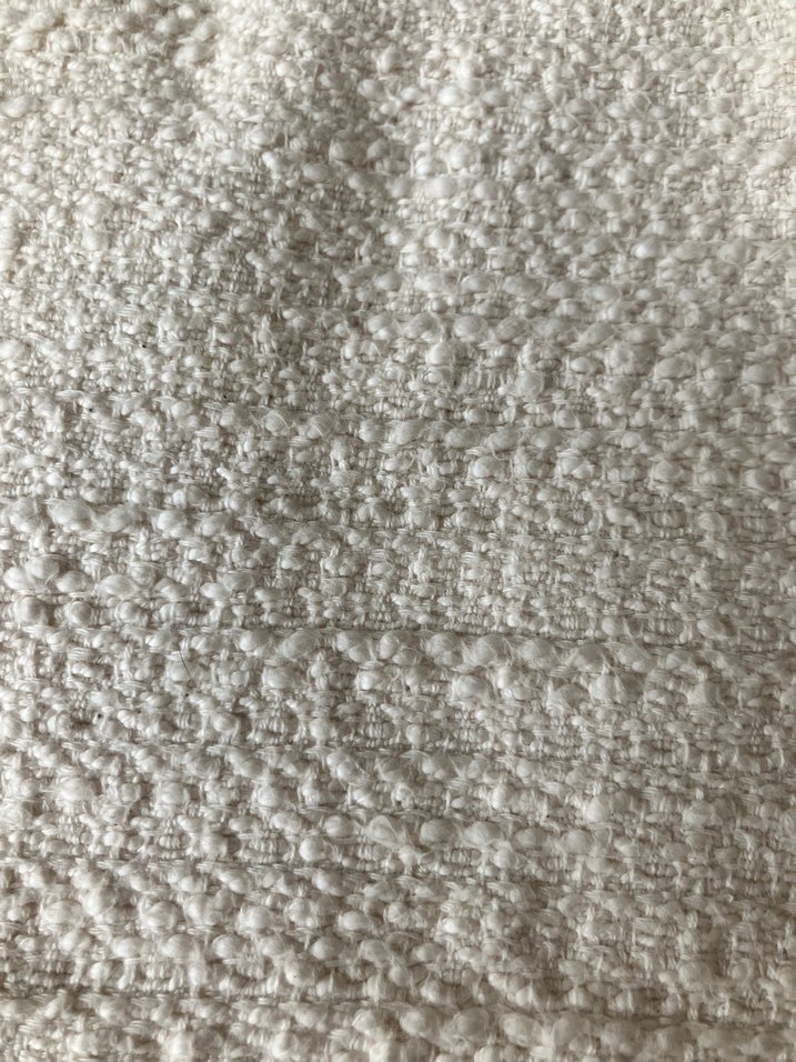 Mango Örgü Dokulu Beyaz Mini Etek - Görsel 2