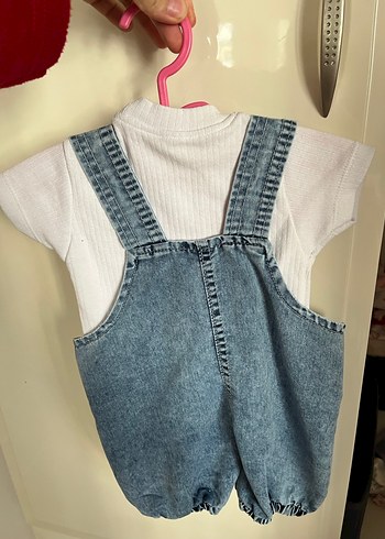 Bebek Mavi Kot Slopet Ayıcık Detaylı - Görsel 2