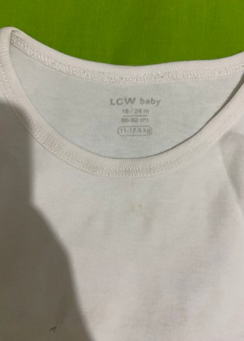 Beyaz Pamuklu Askısız Bebek Body - Görsel 2