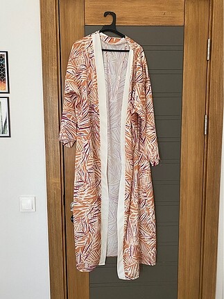 Desenli uzun kimono