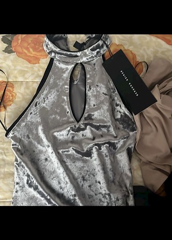 Bershka etiketli elbise - Görsel 4