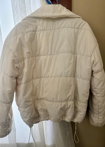 Hummel Beyaz Şişme Mont Kaz tüylü - Görsel 3