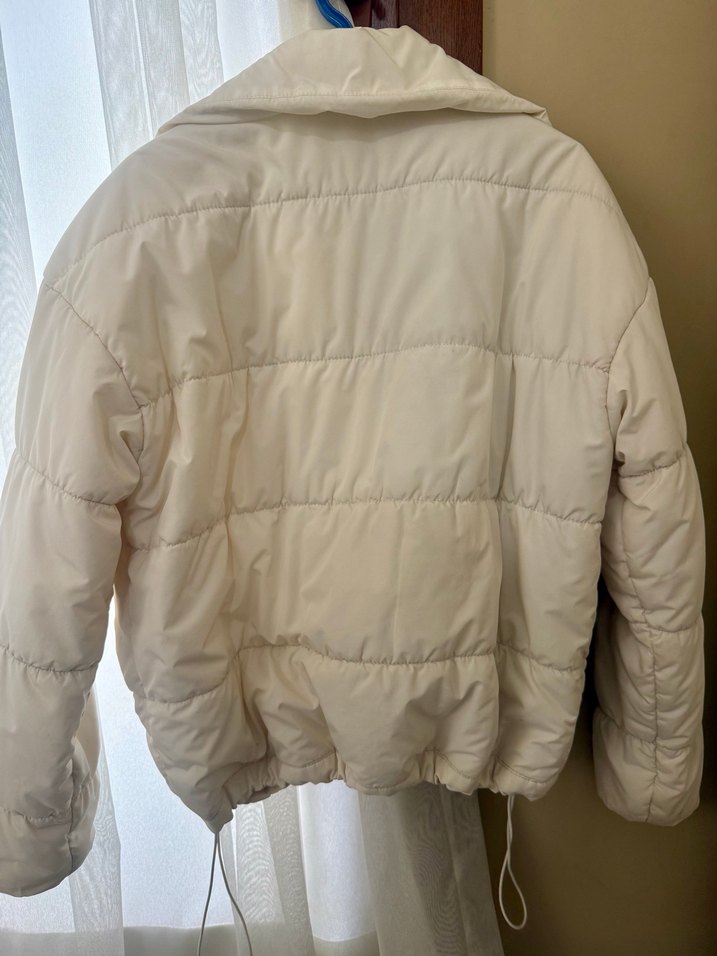 Hummel Beyaz Şişme Mont Kaz tüylü - Görsel 3