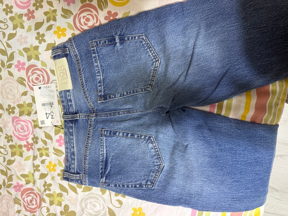 Stradivarius D98  Straight Fit Jean - Görsel 3