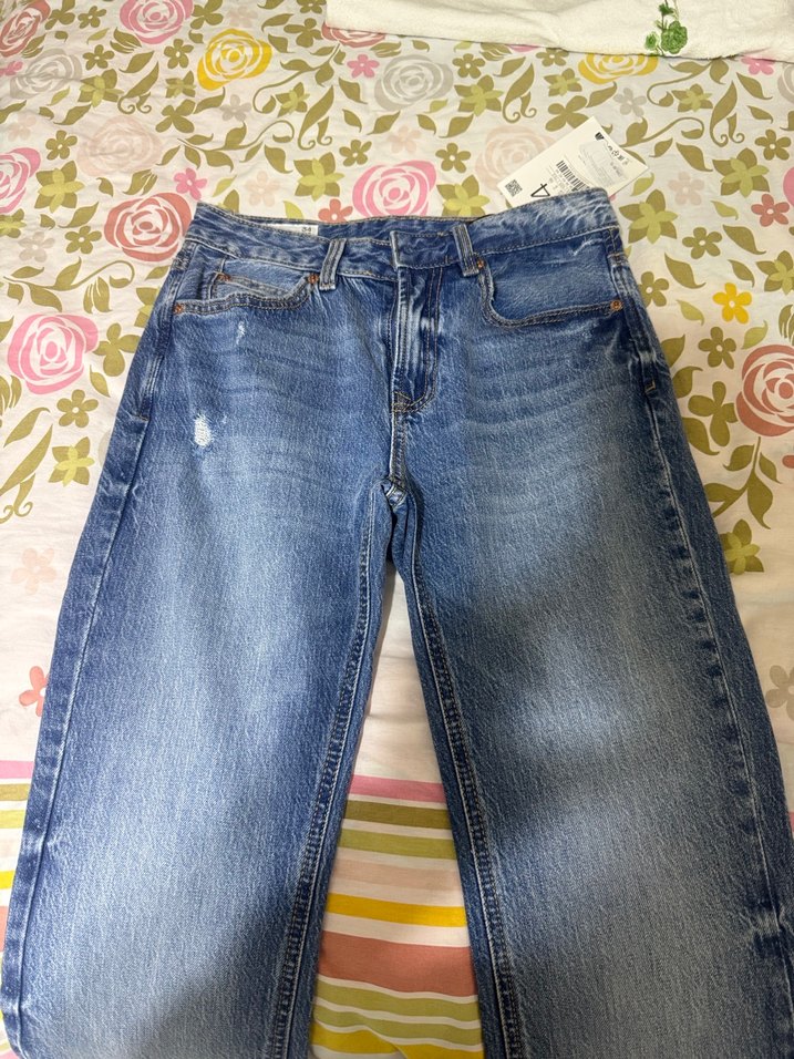 Stradivarius D98  Straight Fit Jean - Görsel 4