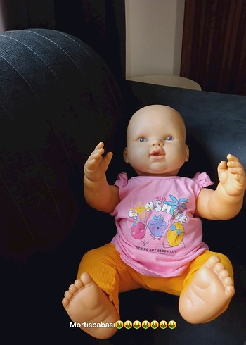 Pembe fırfırlı kol tişört - Görsel 2