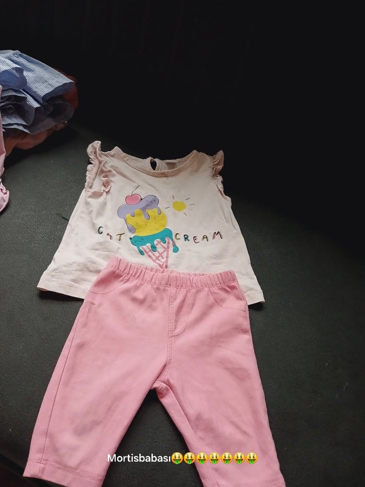 Kız Çocuk Beyaz Straplez Fırfırlı Elbise - Görsel 2