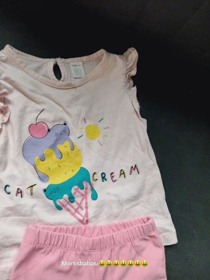 Kız Çocuk Beyaz Straplez Fırfırlı Elbise - Görsel 4