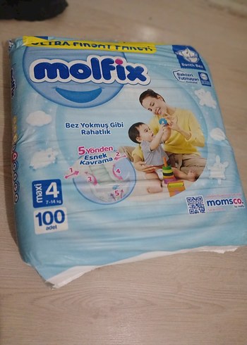 Molfix Molfix Bebek Bezi Midi 3, 4-9 kg, 112 Adet