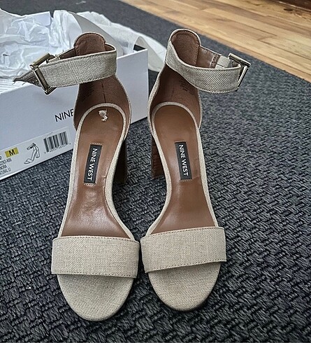 Nine west kalın topuklu sandalet