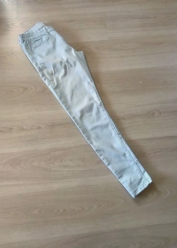 l Beden mavi Renk Mango Buz Mavisi Pantolon