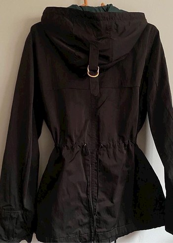 Kahverengi Yağmurluk - Görsel 5