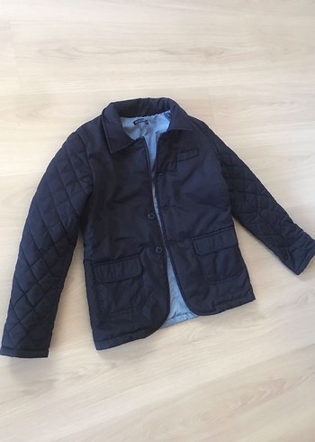 Lacivert Erkek Çocuk Mont 10 Yaş - Görsel 6