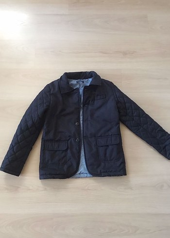 Lacivert Erkek Çocuk Mont 10 Yaş - Görsel 2