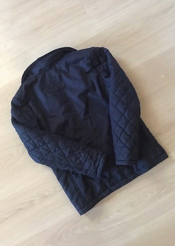 Lacivert Erkek Çocuk Mont 10 Yaş - Görsel 3