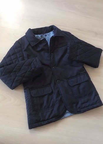 Lacivert Erkek Çocuk Mont 10 Yaş - Görsel 4