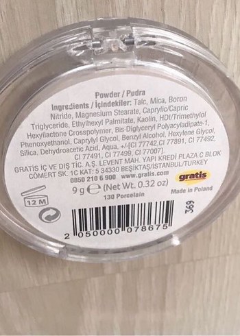 Beaulis Pudra - 130 PORCELAİN - Görsel 7