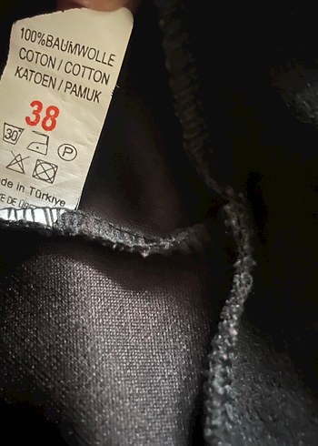 Siyah İspanyol Paça Kumaş Pantolon - Görsel 13