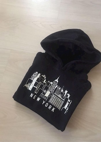 MANGO SİYAH SWEATSHİRT 6 Yaş - Görsel 5