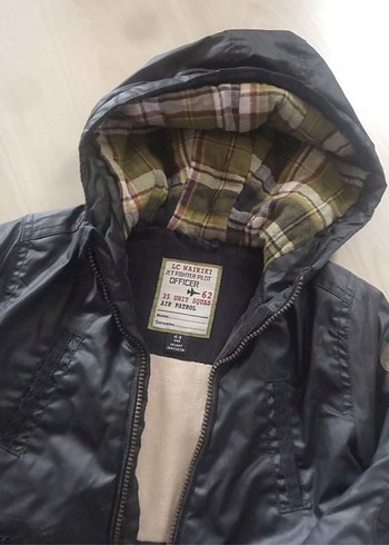 Antrasit Rengi Erkek Çocuk Mont 4-5 yaş - Görsel 6