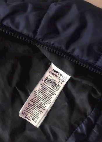 Koton Kapüşonlu Erkek Çocuk Yelek 3-4 yaş - Görsel 8