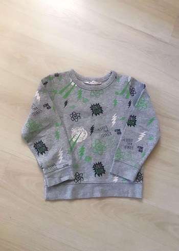 H&M Uzun Kollu Sweatshirt 5-6 yaş - Görsel 2
